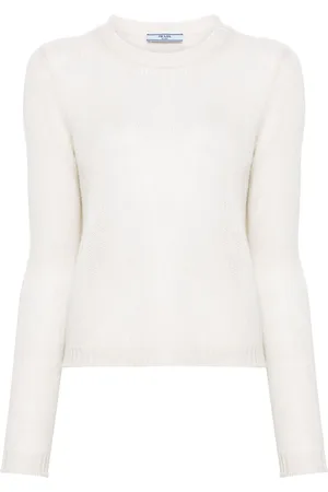 Prada Kaschmirpullover mit rundem Ausschnitt