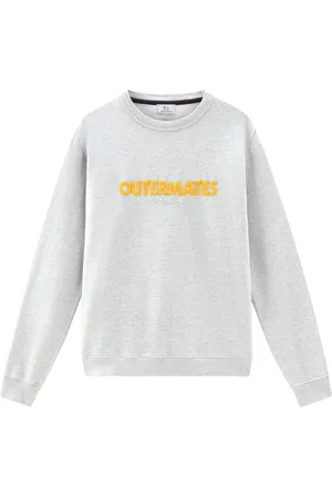Woolrich Sweatshirt mit Logo-Stickerei