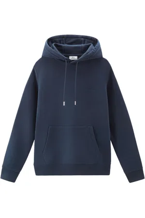 Woolrich Hoodie mit Logo-Stickerei