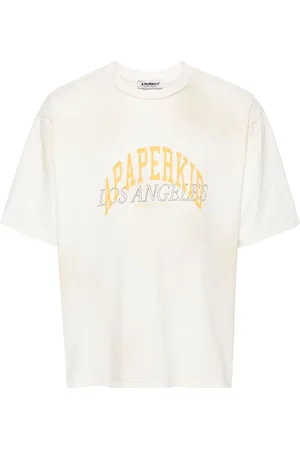 A PAPER KID T-Shirt mit Logo-Print