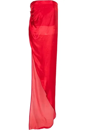 Rick Owens Schulterfreies Top mit langem Schnitt