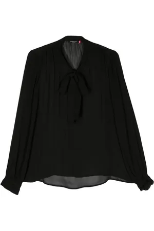 Scotch&Soda Semi-transparente Kreppbluse