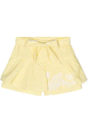 ERMANNO SCERVINO Gestreifte Shorts im Layering-Look
