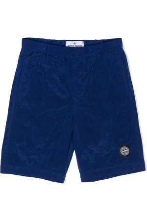 Stone Island Shell-Shorts mit Kompass-Applikation