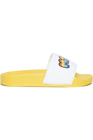 Msgm Sandalen mit Logo-Print