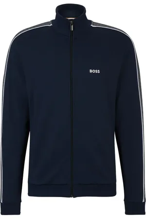 HUGO BOSS Cardigan mit Reißverschluss