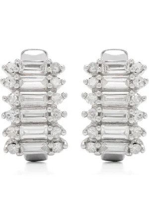 Adina Reyter J-förmige Stack Baguette Creolen