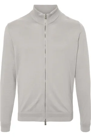 corneliani Cardigan mit Stehkragen
