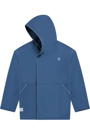 AGNÈS B. Kapuzenjacke mit Logo-Patch