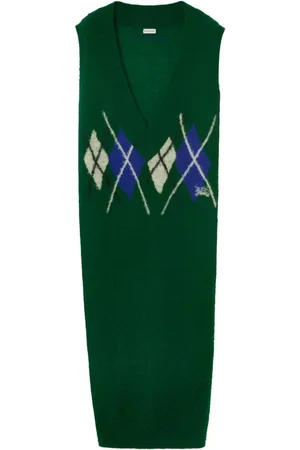 Burberry Gestricktes Maxikleid