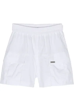 MONNALISA Cargo-Shorts mit Logo-Schild