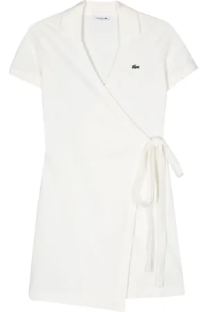 Lacoste Kleid mit Logo-Patch