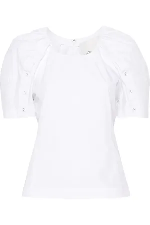 3.1 Phillip Lim Bloom Bluse mit Falten