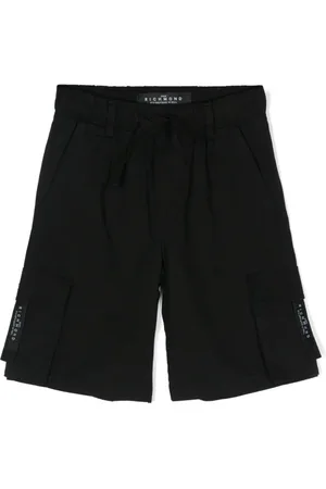 John Richmond Cargo-Shorts mit Logo-Print