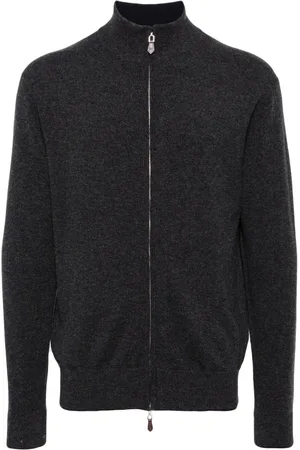 N.PEAL Knightsbridge Kaschmirpullover mit Reißverschluss