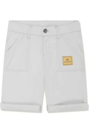 Aigner Shorts mit Logo-Applikation