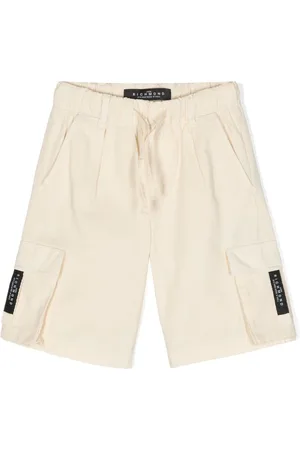 John Richmond Shorts mit Logo-Patch