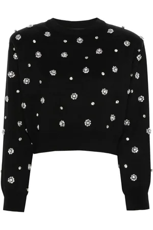 ROTATE Pullover mit Pailletten
