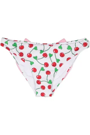 MC2 SAINT BARTH Bikinihöschen mit Kirschen-Print