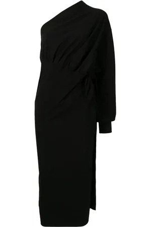 Balenciaga Asymmetrisches Wickelkleid