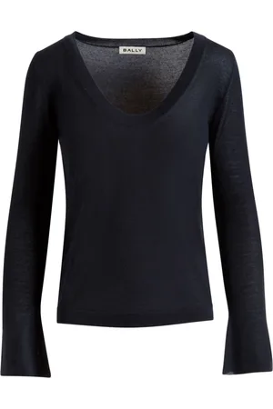 Bally Fein gestrickter Kaschmirpullover