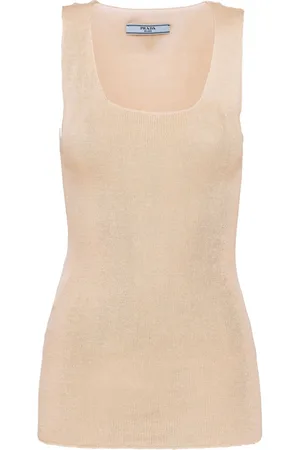 Prada Geripptes Tanktop