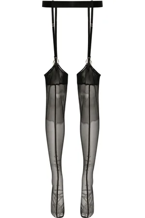 MURMUR Hold-Up Mesh-Strümpfe