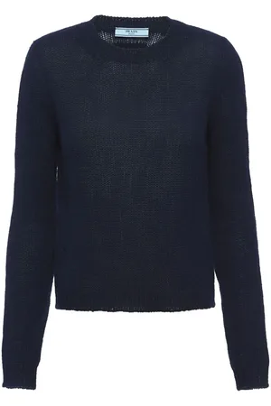 Prada Kaschmirpullover mit rundem Ausschnitt