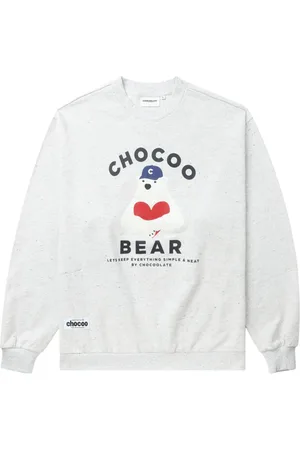 Chocoolate Sweatshirt mit Chocoo Bear-Print