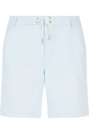 GCDS Badeshorts mit Logo-Print