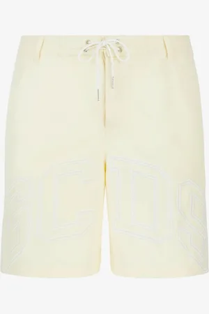 GCDS Badeshorts mit Logo-Print