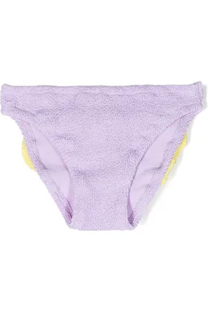 MC2 SAINT BARTH Bikinihöschen in Knitteroptik mit Schleifendetail