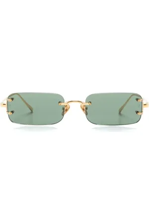 Linda Farrow Taylor Sonnenbrille mit eckigem Gestell