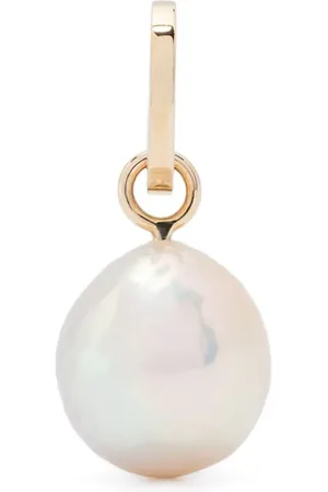 Adina Reyter 14kt Gelbgoldohrring mit Perlen