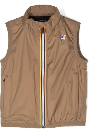 K-Way Weste mit Logo-Print