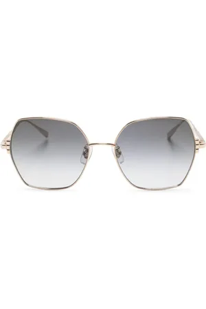 Chopard Sonnenbrille mit eckigem Gestell