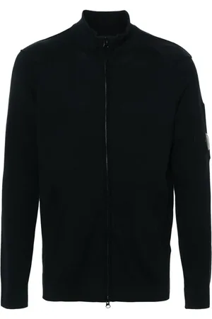 C.P. Company Cardigan mit Lens-Detail