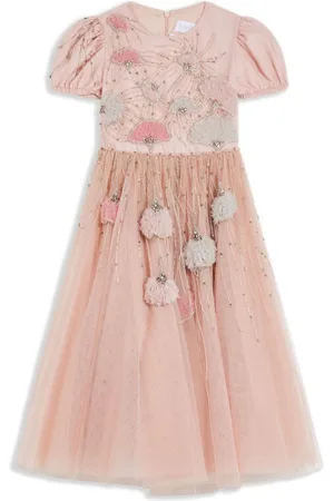 Eirene Tüllkleid mit Perlenverzierung
