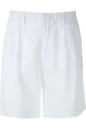 HANDRED Leinenshorts mit Bundfalten