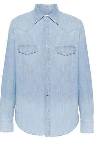 Jacob Cohen Jeanshemd mit Logo-Stickerei