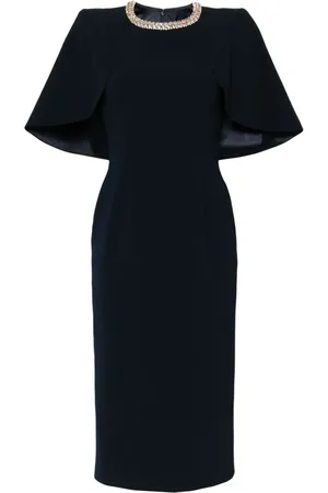 Jenny Packham Flirtini Midikleid mit Kristallen