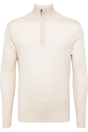 N.PEAL Regent FG Pullover mit kurzem Reißverschluss