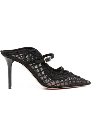MALONE SOULIERS Gala Mesh-Mules 90mm