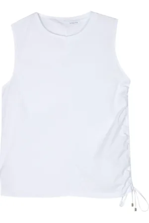 Patrizia Pepe Gerafftes Trägershirt