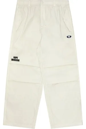 A Bathing Ape Bestickte Hose mit elastischem Bund