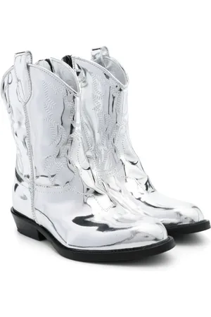 GALLUCCI Folierte Texan Stiefel