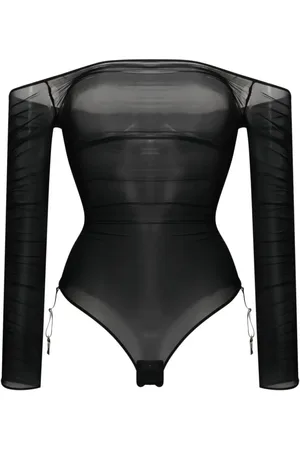 MAISON CLOSE Semi-transparenter Body