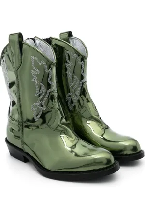 GALLUCCI Folierte Texan Stiefel