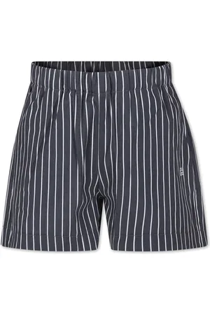 DOUUOD KIDS Gestreifte Gianduiotto Shorts