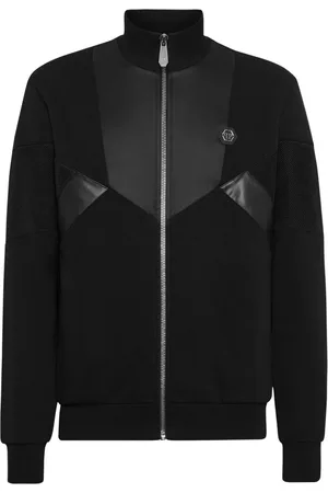 Philipp Plein Sportjacke mit Logo-Stickerei